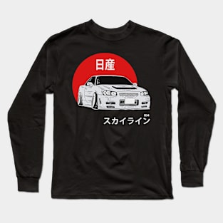 GTR R34 Skyline Dark edition Long Sleeve T-Shirt